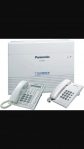 Jual pabx panasonic Pabx HT series TES824 ( included 1 unit KX-T7730 ) kapasitas 3 line 8 extension Rp. 3.700.000
