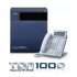 PABX PANASONIC KX-TDA100D dengan kapasitas 8 Line (Telkom) 24 Extension Analog