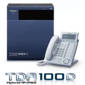 PABX PANASONIC KX-TDA100D,KAPASITAS 8 LINE 24 EXTENSION